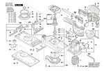 Bosch 3 601 B92 970 GSS 280 AVE Orbital Sander 230 V / GB Spare Parts GSS280AVE